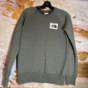 The North Face Olive Crewneck Sweater